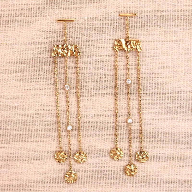 Pendientes Libra