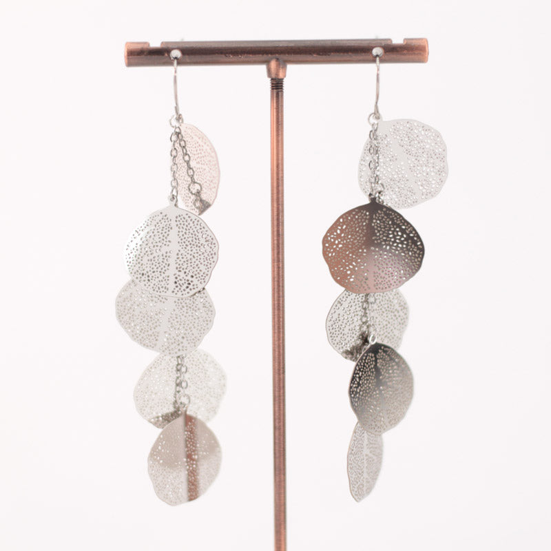 Pendientes Hojas