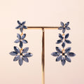 Pendientes Triple Flor