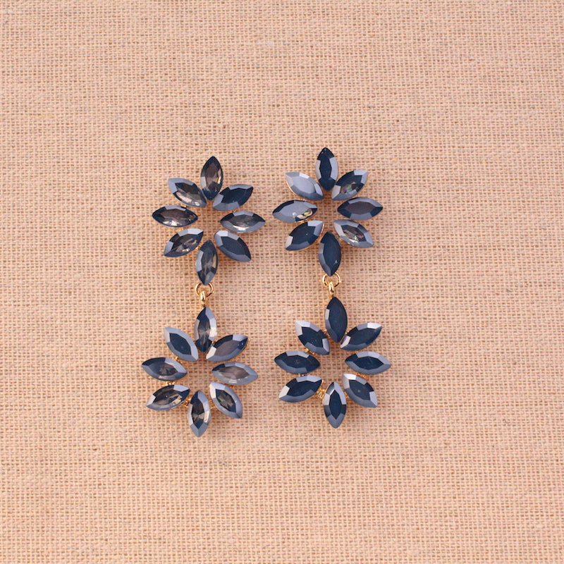 Pendientes Doble Flor
