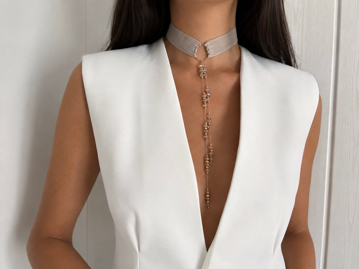 Cascada Beige Choker