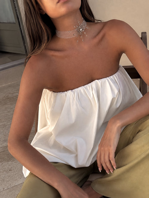 Choker Astra Gris